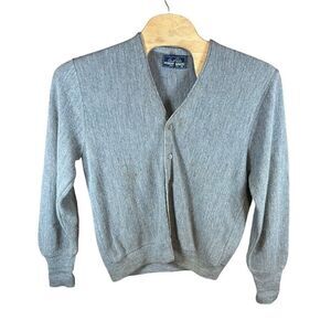 Vtg Grandpa Sweater Golf Grungy Academia Dirty Old Man Wool Cardigan XL Arnold P